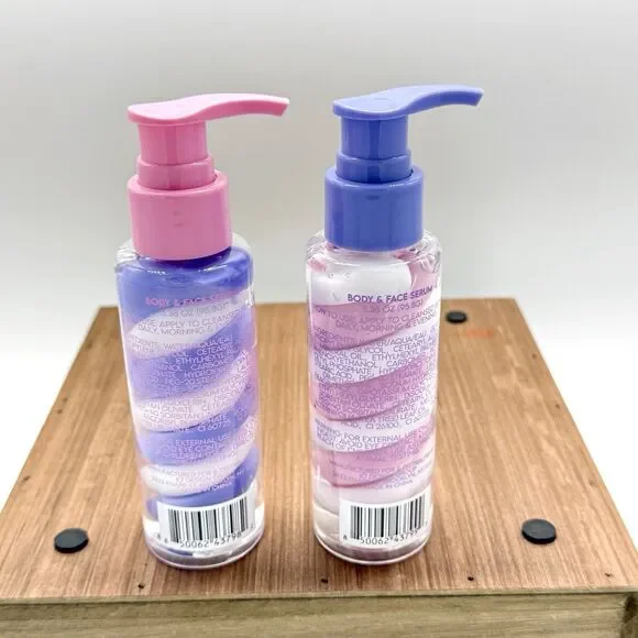 Happy Skin Healthy Skin Sheer Melon & Berry Glow Body & Face Serum Lot Of 2 - Picture 2 of 3